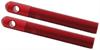 Replacement Aluminum Hood Pins 4" x 1/2" Diameter Pins Red Anodized 2/pkg - image 1