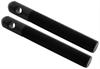Replacement Aluminum Hood Pins 4" x 1/2" Diameter Pins Black 2/pkg - image 1