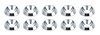 ALL18658 Countersunk Washer 1/4 in. x 3/4 in. 10 Pack - image 1