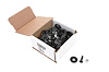 ALL18680-50 Countersunk Bolt Kit Black 50 Pack - image 1