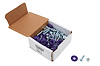 ALL18687-50 Countersunk Bolt Kit Purple 50 Pack - image 1