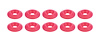 ALL18696 Countersunk Washer Pink 10 Pack - image 1