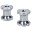 ALL18804 Hourglass Spacers 1/4 in. ID x 1 in. OD x 1 in. Long