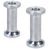 ALL18828 Hourglass Spacers 3/8 in. ID x 1 in. OD x 2 in. Long