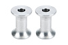 ALL18838 Hourglass Spacers 1/2 in. IDx1-1/2 in. OD x 2 in. Long