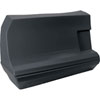 Rear Bumper Cover 1983-88 Monte Carlo Black Left Side - image 1