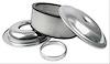 14" Lightweight Aluminum Air Cleaner Kit Includes 5" Paper Element - image 1