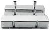 SB-Chevy Cast Aluminum Valve Covers Standard (outer edge bolts)