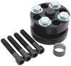 Aluminum Fan Spacer Kit 1-1/2" Spaced *Note: Spacers work with 1-3/4" bolt circle flanges only. - image 1
