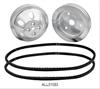 Small Block Chevy 1:1 Ratio Pulley Kit Without Power Steering - image 1