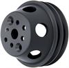 1:1 Water Pump Pulley, Small Block Chevy, for Short Water Pump - Anodized Black - image 1