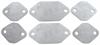 Exhaust Block-Off Plates Small Block Chevy - image 1