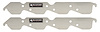 ALL34219 Exhaust Block Off Plates BBC Engines - image 1