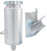 Economy Power Steering Tank W/ Bracket 8" Tall x 3" Diameter - image 1