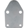 Fuel Pump Block Off Plate 1/8" Thick Steel