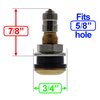 Bolt-In Valve Stem for 5/8 in. Rim Hole [Brass] - image 3