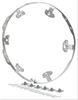 Alum Flat Style Ring - image 1