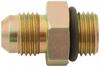 Power Steering Fitting -6 AN Male to 9/16"-18 Male O-Ring - image 1