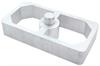 Extruded Aluminum Lowering Block For Leaf Springs - image 1