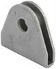 Double Sheer Seat Belt Tab Accepts 1/2" Hardware - image 1