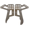 Upper Link Brackets Welds to 9" Ford - image 1