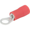 #6 Hole Ring Terminals Vinyl Insulated - image 1