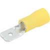 1/4" Male Blade Terminals Vinyl Insulated - image 1