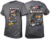 ALL99901M T-Shirt Dark Gray Circle Track Medium - image 1