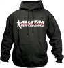Allstar Performance Apparel Black Hooded Sweatshirt Small - image 1