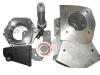 Transmission to Transfer Case Adapter for GM 4L60E or 4L65E to Toyota 19-Spline [Aluminum, Natural] - image 1