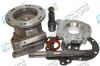 Transmission to Transfer Case Adapter for Ford C4 to Dana 18 or Dana 20 Transfer Case [Aluminum, Natural] - image 1