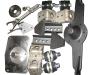 Engine Swap Kit for Toyota Land Cruiser Three-Speed with Chevy V8 Engine