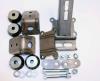 Universal Weld-In Motor Mount Kit for LS Engine Conversions [Steel, Natural] - image 1