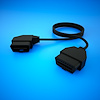 5 ft. OBD-2 Cable with Right Angle Female Plug End H-002-03 - image 1