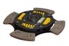 4-Pad Sprung Race Disc Transmission Clutch Friction Plate Fits Select Multiple Makes/Models - image 2