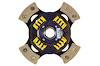 4-Pad Sprung Race Disc Transmission Clutch Friction Plate Fits Select GM - image 1