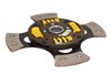 4-Pad Sprung Race Disc Transmission Clutch Friction Plate Fits Select Infiniti/Nissan - image 2