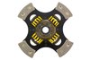 4-Pad Sprung Race Disc Transmission Clutch Friction Plate Fits Select Infiniti/Nissan - image 3