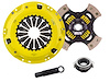 HD/Race Sprung 4-Pad Transmission Clutch Kit Fits Select Lexus/Toyota/Scion - image 1