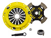 HD/Race Sprung 4-Pad Transmission Clutch Kit Fits Select Ford/Lincoln/Mercury/Mazda - image 1