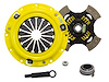 XT/Race Sprung 4-Pad Transmission Clutch Kit Fits Select Ford/Lincoln/Mercury/Mazda - image 1