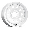 2724012-W 27-MOD Wheel [Size: 14"x4"] White Finish - image 1