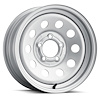 2745512-S 27-MOD Wheel [Size: 14"x5.5"] Silver Finish - image 1