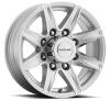 810S STYLUS Trailer Wheel Size: 16 X 6" Bolt Pattern: 8 x 6.50" (165.10 mm) [Gloss Silver and Machined] - image 1