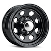 8268012 82-BLACK SOFT 8 Wheel [Size: 16"x8"] Black Finish - image 1