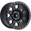 928B STREET LOCK MONSTER Wheel Size: 17 X 9" Bolt Pattern: 5X139.7 mm [Satin Black w/ Simulated Beadlock] - image 1