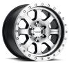 929M AVENGER Wheel Size: 17 X 9" Bolt Pattern: 6X139.7 mm [Machined Face & Black Accents w/ Simulated Beadlock] - image 1