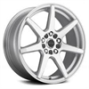 THROTTLE CHROME 20x9 8x165.1 +12mm BM 5.5 CB 125.2 LOAD RATING LBS 3650 CAP# - image 1