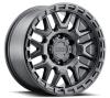 953B KRANK Wheel Size: 16 X 8" Bolt Pattern: 5X114.3 mm [Satin Black w/ Black Undercut Ring]