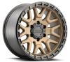 953BZ KRANK Wheel Size: 16 X 8" Bolt Pattern: 6X139.7 mm [Textured Bronze and Black Undercut Lip]